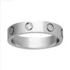 Designer Rose Gold rostfritt stål kristallkvinna smycken älskar ring män lovar ringar för kvinnliga kvinnor gåva engagemang med bag315d