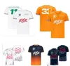 F1 Formule 1 Racing T-shirt F1 Jersey met ronde hals en korte mouwen, aangepast in dezelfde stijl