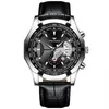 Watchsc-Nuovo orologio colorato semplice stile sportivo orologi argento cintura nera310S