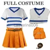 Särskilda tillfällen Anime Nami Cosplay Costume Top Kirt Belt Outfits för två år sedan Full Set Halloween Carnival Party Costumes for Women Girl Adult X1004