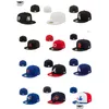 Snapbacks Est Cappelli aderenti Cappello Cappellini da basket regolabili Tutti i logo della squadra Uomo Donna Sport all'aria aperta Ricamo Berretti chiusi piatti in cotone Dhhx8