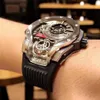 Mode Sport individuel dominateur luxe hommes montres élastique Quartz montres pour hommes montre calendrier 220208251I