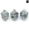 Piedras preciosas sueltas Forma natural Piedra preciosa de bellota Decorativa Tallada a mano Curación Aventurina roja Piedra de avellana para decoración del hogar Regalo Dro Dhxdg