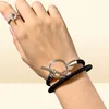 Glenan Double Ring Bangle Mens Cuff Bangle Designer Bracelets 카운터 품질 티타늄 강철 재료 프리미엄 선물 공식 Repro6337834