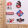 Wholesale 100Pcs PVC Movie Character School Girl Garden Shoe Charms Man Buckle Decorations For Button Clog Backpack Party Gift