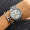 Relojes Geneva clásicos de cuarzo de lujo para Mujer, Reloj de moda para Mujer, Relojes de pulsera con diamantes plateados para Mujer 210707276Y