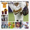 Aangepaste College Minnesota Golden Gophers Jersey honkbal Max Meyer Brett Bateman Ronald Sweeny Zack Raabe Elliott Noah Berghammer Boston