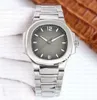 35 mm 40 mm 5A Wysokiej jakości Nautilus Watch Watch Watche Watche Automatyczne mechaniczne zegarki modowe Styl Wodoodporne zegarki ze stali nierdzewnej Wodoodporne zegarki ceramiczne