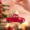 Julgranprydnader, 60ct röda och guld sprickade julbollar dekoration, lyx hängande träd prydnads bulk för Xmas semester