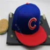 Top New Chicago Royal Blue Color Hats Man Cool Baseball Caps Adult Flat Peak Hip Hop Fitted Cap Men Women Full Closed Gorra235f