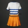 Special Occasions Anime Nami Cosplay Costume Top Skirt Belt Outfits Two Years Ago Full Set Halloween Carnival Party Costumes for Women Girl Adult x1004