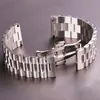 Horlogebanden Roestvrij stalen horlogebanden Armband Dames Heren Zilver Massief metalen horlogeband 16 mm 18 mm 20 mm 21 mm 22 mm Accessoires 2211274y