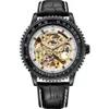 Orkina Large Dial Skeleton Automatic MechanicalWatch