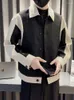 Vestes pour hommes Bomber Jacket Vêtements décontractés Mode coréenne Style Safari Multi-poches Automne Manteau surdimensionné M43