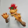 특별 행사 Bowser Cosplay Props Latex 페이스 마스크 애니메이션 할로윈 파티 역할 연극 마스크 성인 의상을위한 장갑 소품 액세서리 선물 선물 x1004