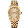 Quartz Stainls Steel Bt Selling Gold Luxury Rol Wrist Watch Men275G