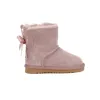 2024 New Boots Kids Boots Australia Snow Boot 디자이너 어린이 신발 겨울 클래식 울트라 미니 부츠 봇턴 베이비 소년 여자 발목 부츠 아이 모피 스웨이드