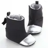 Chaussures d'hiver pour bébés filles, bottes pour tout-petits, garde au chaud, semelle souple, en coton, pour garçons et filles, bottines de neige