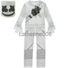 Ocasiões especiais DJ Marshmello Trajes Macacões Crianças Palhaço Cosplay Roupas Halloween Natal Fantasia Jogo de Festa Cosplay Trajes Fortnites x1004