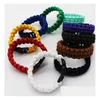 Braccialetti di sopravvivenza Moda Mix Colori Corda Corda Paracord Fibbia Braccialetti militari Sport Gadget da esterno per viaggi Cam Escursionismo Drop Deli Dhn8H