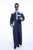 Arapça erkekler satan etnik kıyafetler thobe thewb düz renk Dubai İslami Müslüman Erkekler 2023
