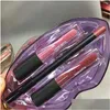 Andra hälsoskönhetsartiklar Lägsta pris Stockmakeup Lipstick Liquid Matteaddemi Matt 3in1 Set 3st/Set Lipliner Lip Gloss Kit High Qu Dhzpp