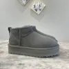 Designer Women Boot Tasman tofflor män startar fur australia ultra mini plattform uglys korta vinter snö stövlar tazz ullskor varma fluffiga bootes