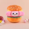 Jouet en peluche hamburger porcelet mignon, jeu pour enfants, compagnon de jeu, cadeau de vacances, poupée, prix de machine, vente en gros