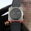 Szwajcarska marka luksusowe męskie zegarki BR01 Automatyczny ruch zegarek ceramiczny kwadrat 46 mm gumowy pasek najwyższej jakości projektant Waterproo248s