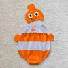 Special Occasions Baby Rompers Short Clown Fish Nemo Costume for Infant Toddler Halloween Birthday Party Photograph Fancy Dress x1004