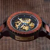 Gepersonaliseerde Customiz Watch Heren BOBO BIRD Hout Automatische Horloges Relogio Masculino OEM Verjaardagscadeaus voor hem Gravure CJ320S