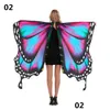 Szaliki Halloween Akcesorium Akcesorium Cosplay Wróżka Kobiety Płaszcz Kutle Butterfly Szalik Szalik Panie Cape Kimd22 Drop dostawa moda ACC DHKWG