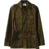 Herrjackor M43 Field Lossa multifickor Militär cyklist Battle Dress Uniform Spring Autumn Coat 2024 Vintage Jacket för hane