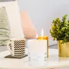 Candle Holders 8 Pcs Plastic Cylinders Home Shades Covers Open Ended Delicate Household Tube Desktop