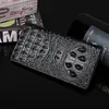 Mens Purse Fashion Hard Version Zero Bag Money Clip Luxury Crocodile Multi Card Wallet321d