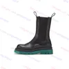 Luxuriöse Damenstiefel, hoch, niedrig geschnitten, Martin-Stiefeletten, hochwertige Designer-Regenstiefel, Kalbsleder, Gummisohle, Plateau, lässig, Outdoor, vielseitige Modestiefel