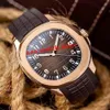 2 style Mens Quality luksusowy zegarek 40x8 5 mm Aquanaut 5167A 5167R 5711 Miyota 9015 Automatyczny ruch wodoodporny 100m Sapphire248x