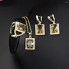 Collana orecchini set rotondo camaleonte turco gioielli sultanite idrotalcite 3 pezzi multi stile