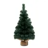 Christmas Decorations Adornable Miniature Tree Festive Party Decor Durable Mini Ornament With Beautiful Design For