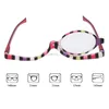 Lunettes de soleil loupes maquillage cosmétique verre de lecture lunettes pliantes 1.0- 4.0 # J