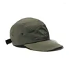 Cappellini con stampa Logo Immagine Quick Dry Outdoor Cinque fette Berretto da baseball Anti-UV Tinta unita regolabile Cappello papà personalizzato Snapback