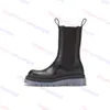 Luxuriöse Damenstiefel, hoch, niedrig geschnitten, Martin-Stiefeletten, hochwertige Designer-Regenstiefel, Kalbsleder, Gummisohle, Plateau, lässig, Outdoor, vielseitige Modestiefel