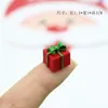 3D Resin Simulation Mix Colors Christmas Gift Box Art Supply Decoration Charm Craft Scrapbook Accessories279c