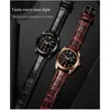 Wristwatches 2023 Moon Back Men'S Watches Luxury Quartz Watch Men Skeleton Sport Chronograph AR Sapphire Glass Wrist