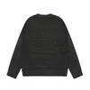 Kläderuppsättningar Mens Plus Size Hoodies Sweatshirts Hösten / Winter 2022Acquard Knitting Hine E Custom JnLarged Detail Crew Neck Cotto DHCD8