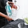 Dinnerware Sets Bucket Beverage Bowl Clear Angled Serving For Salad Snack Fruit Container Drinks Bottles