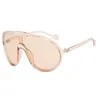 Sonnenbrille Punk One Piece Brille Frauen Trendy Übergroße Outdoor 2023 Marke Mode Sonnenbrille Shades Für Männer