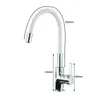 Kitchen Faucets Vidric Silica Gel Nose Sink Faucet Multiple Colors Available Cold Water Mixer Tap Any Direction Rotating Deck Mount