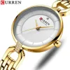 Curren Women's Watches Quartz Watches rostfritt stålklocka damer armbandsur toppmärke lyxklockor kvinnor relogios feminin261u