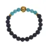 Bracelet en pierre naturelle perlée hommes et femmes diffuseur d'huile essentielle Yoga mode poignet bijoux livraison directe Bracelets Dhgarden Dhzxl